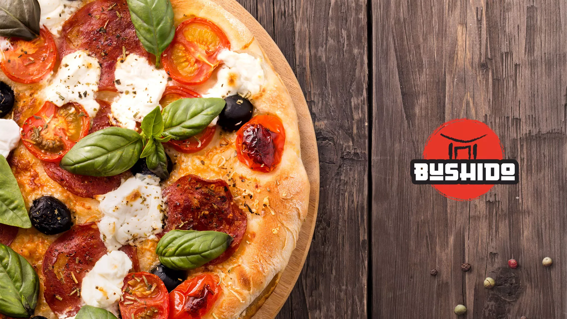 Разработка сайта для пиццерии «BUSHIDO» в Себеже