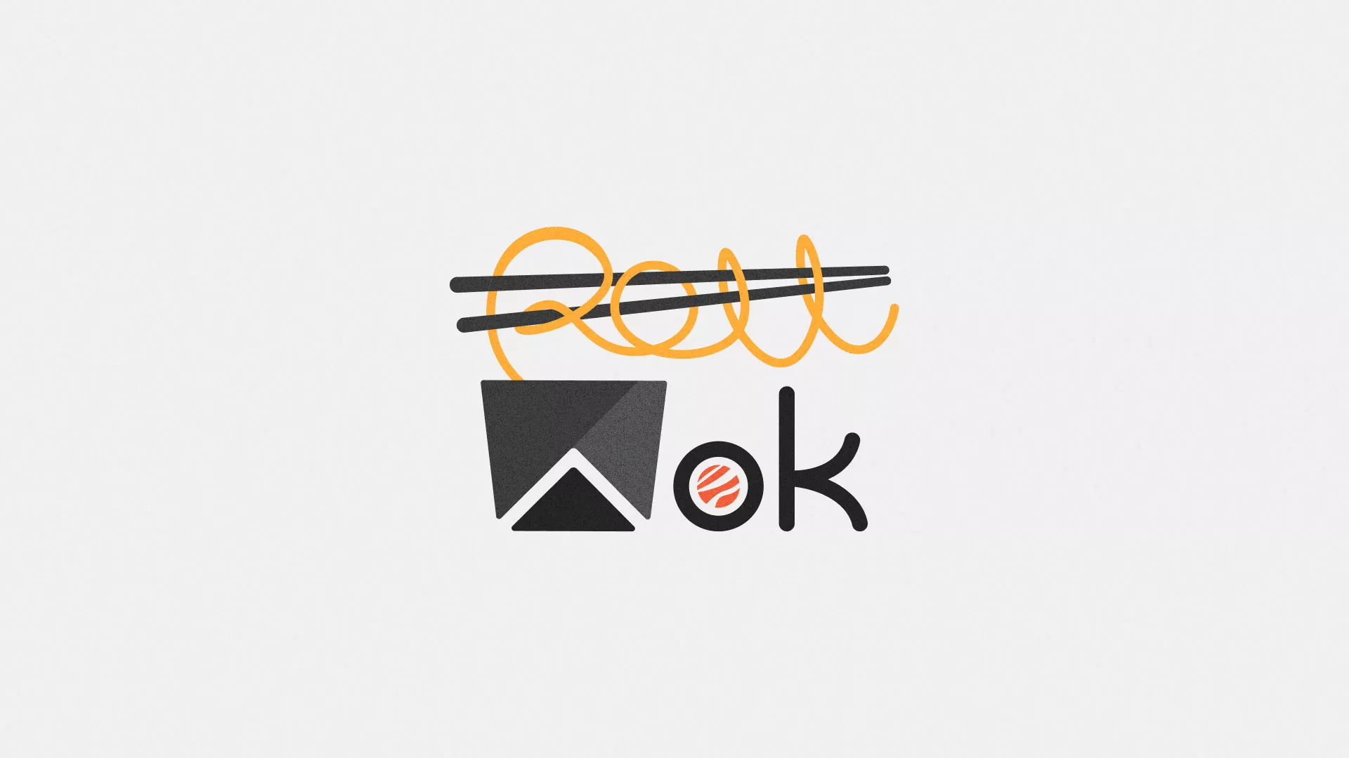 Разработка логотипа в Себеже для суши-бара «Roll Wok Club» Разработка логотипа в Себеже для суши-бара «Roll Wok Club»